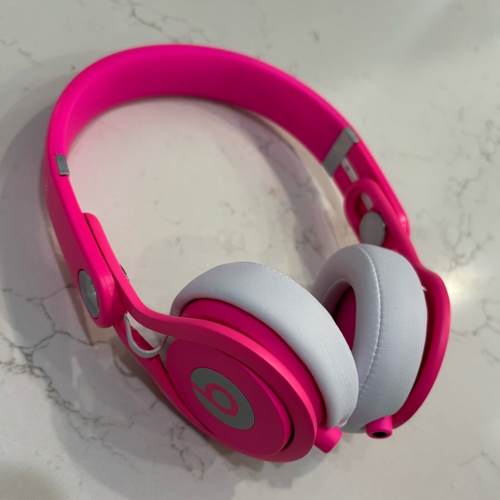 BEATS PINK MIXR HEADPHONES BEATS BY DRE